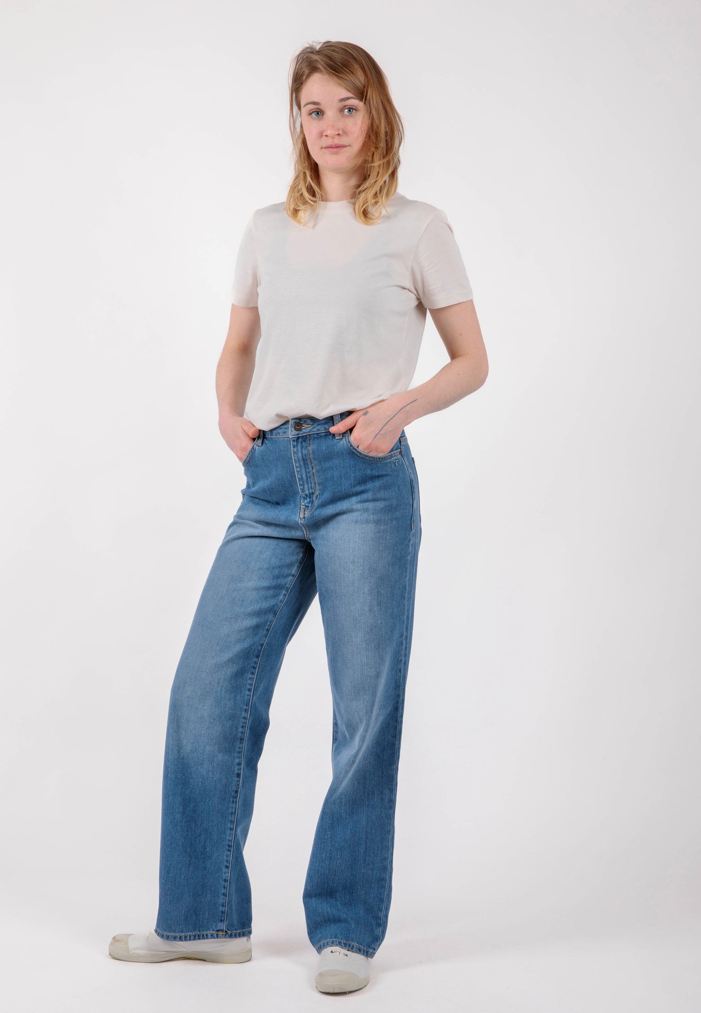 DALIA Wide Leg Damenjeans