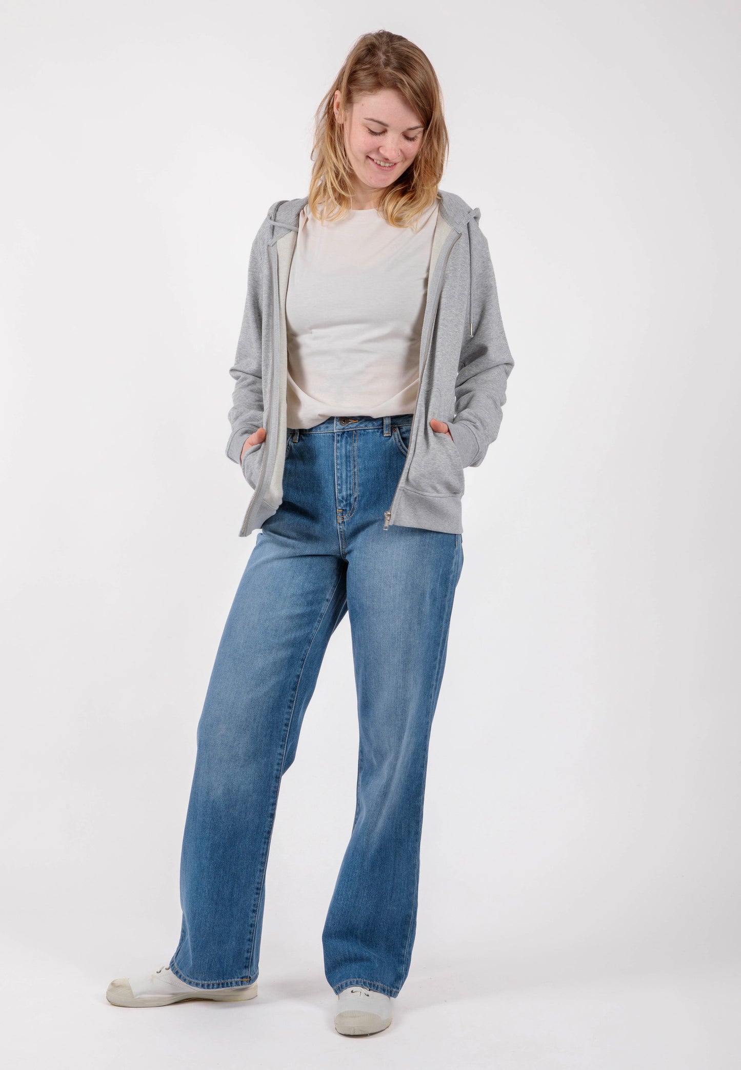 DALIA Wide Leg Damenjeans
